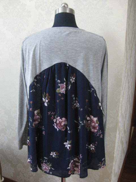 V Neck Womens Plus Size Dressy Tops Soft Touch 80% Polyester 20% Rayon