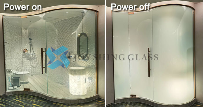 PDLC smart film for bathroom