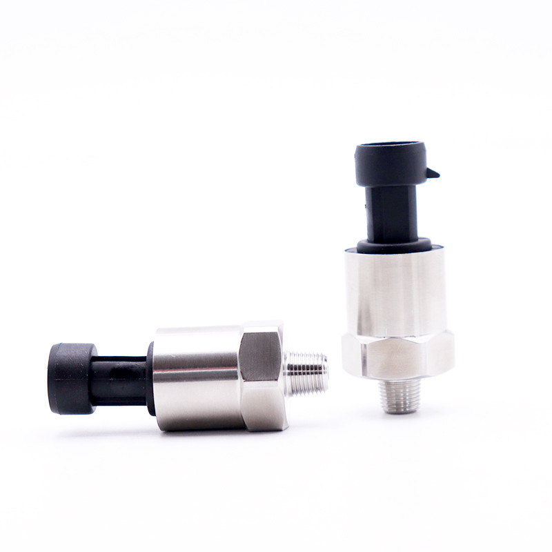 10 Bar 100 Bar Pneumatic Hydraulic Pressure Sensor 304SS 4-20mA I2C