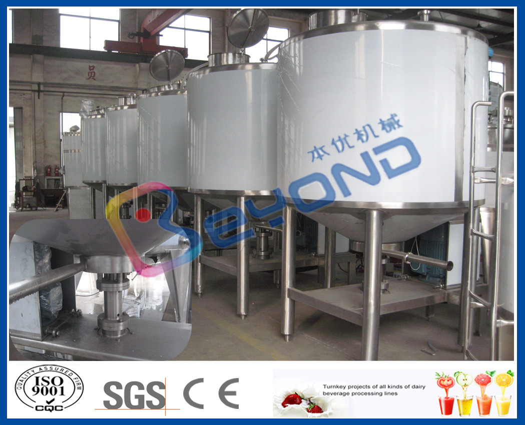 ISO CE SGS Uht Milk Processing Plant With 250ml Aseptic Pouch Filling Machine