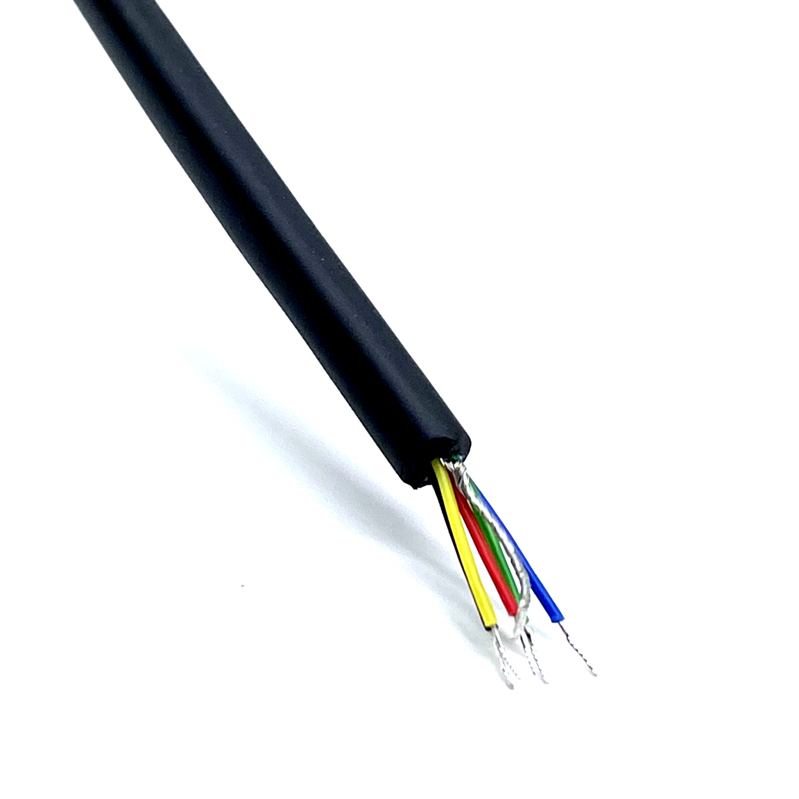 Multi Functional Custom Coiling Cables High Flexibility Spiral Spring Wire For Telephone
