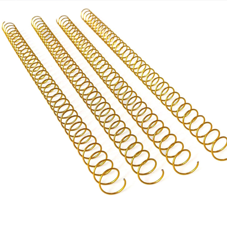 A4 A5 Notebook Coil Ring Binder , 1/2'' Aluminium Spiral Spine Binding