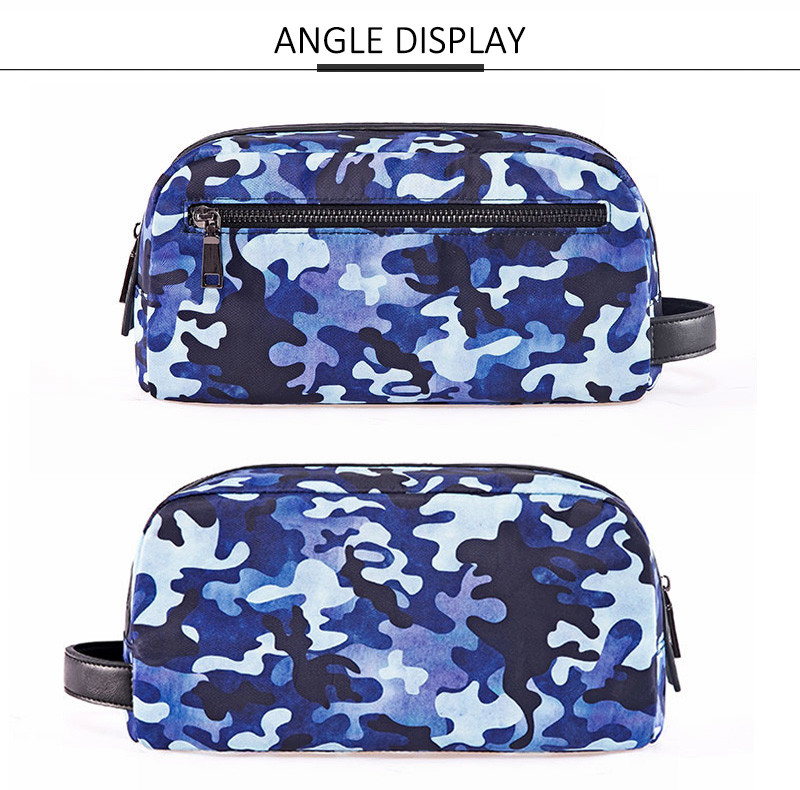 Camouflage Pattern Foldable Cosmetic Organizer Bag Storage For Lady