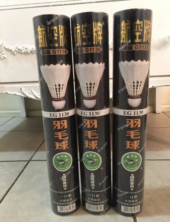 AEROPLANE Badminton Shuttlecock EG1130 Black Label Speed 50 77 FREE shipping
