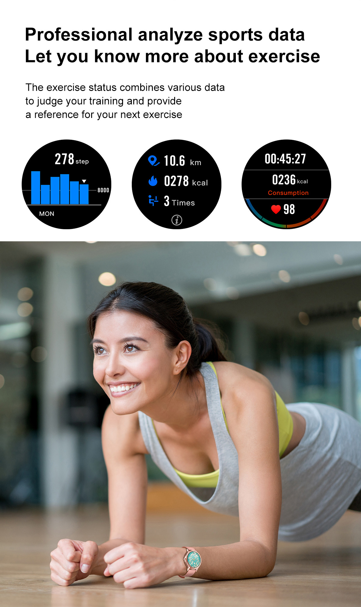 DT66 Smart Watch Women 1.09-Inch Full Heart Rate ECG Smartwatch 2020 Fitness Tracker Sport Watch Waterproof For IOS Xia
