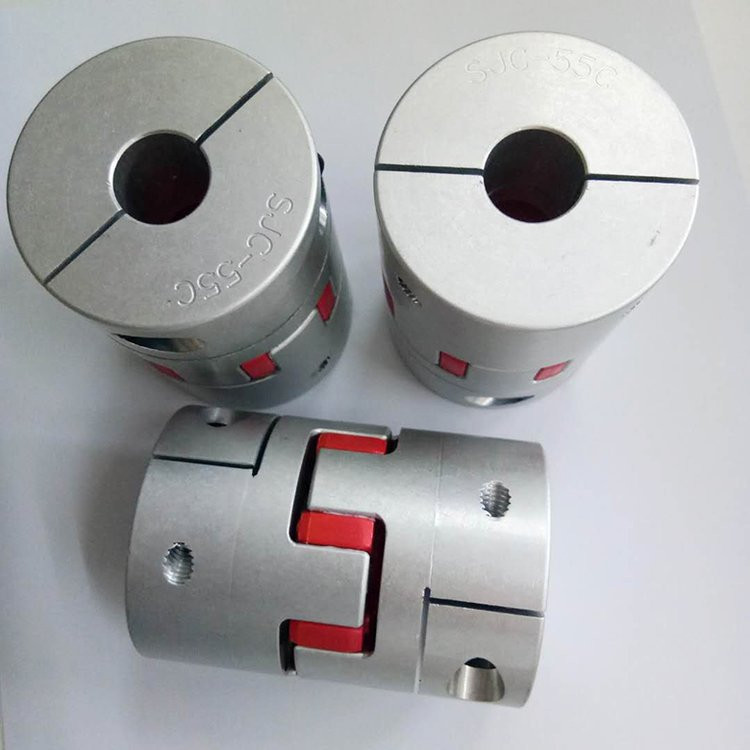Black Oxide Steel Servo Motor Coupler / Oldham Shaft Coupling