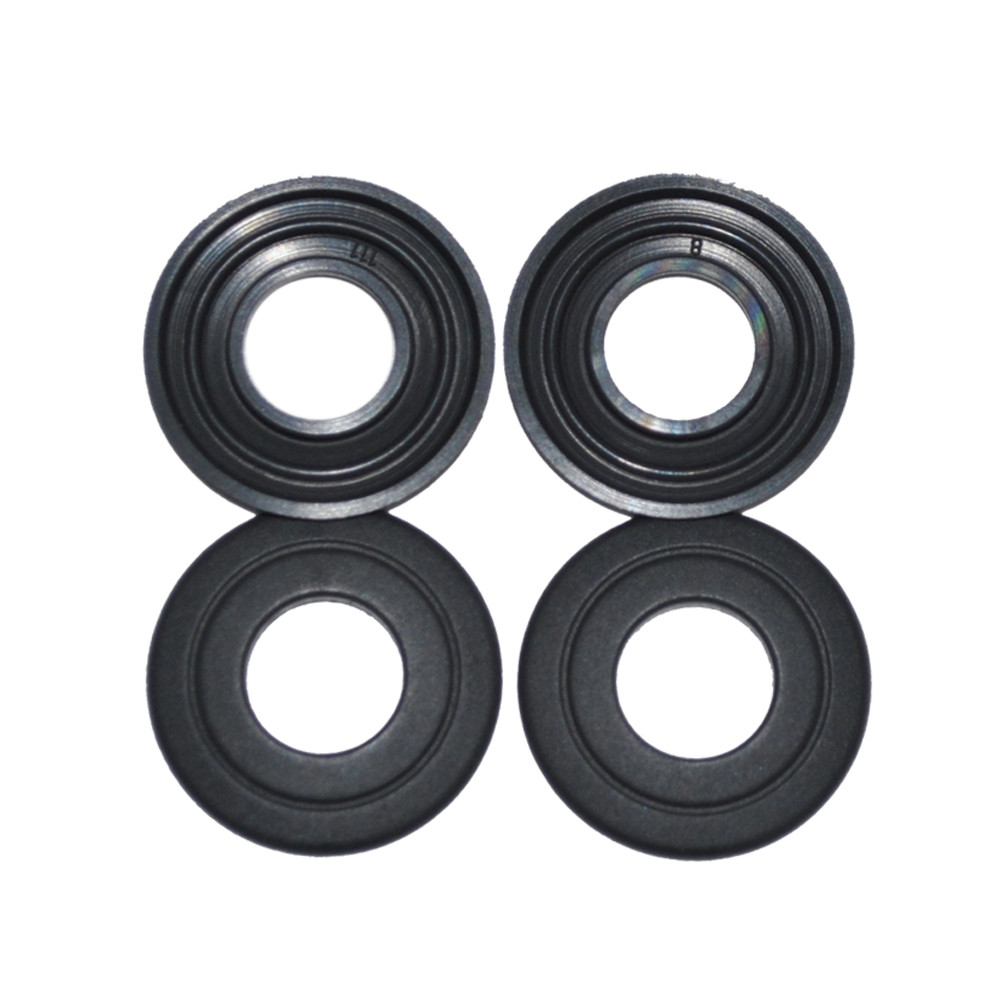 FFKM HNBR Molded Silicone Diaphragm Industrial Rubber Seal Black