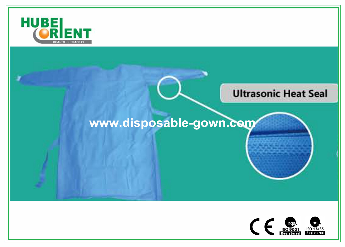 Operating Room Disposable Surgical Gowns , Disposable Hospital Gowns
