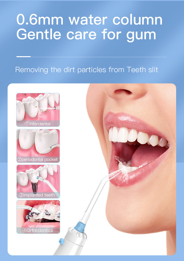 OEM / ODM 600ml Countertop Oral Irrigator Teeth Whitening Cleaning