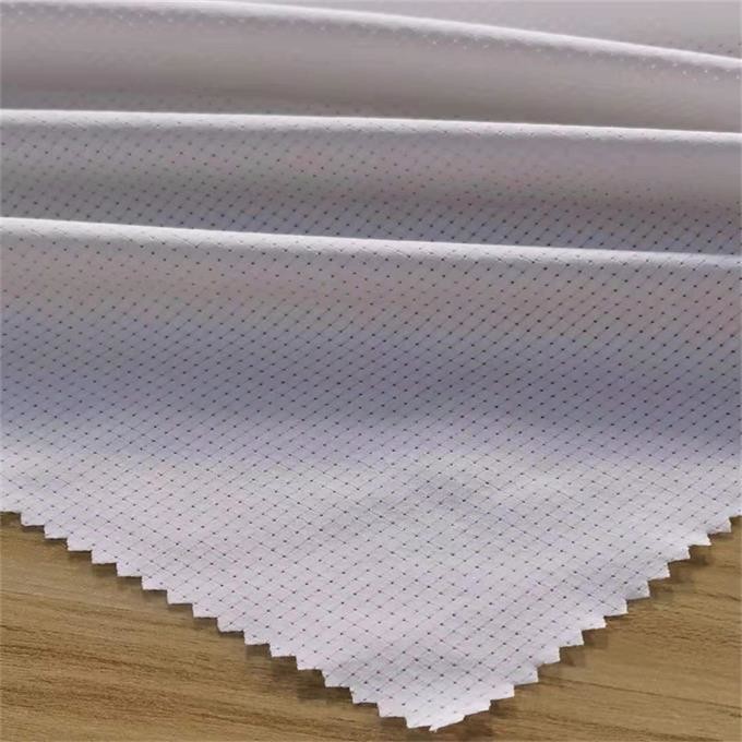 120gsm Hole Dot Chiffon Fabric Punching Style