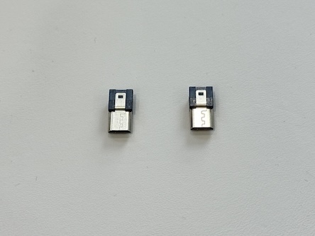 USB Micro-B Male Wire Connector 4Pin Gold-Plated Terminal | Electronic Signal Cable Connector for Mobile Devices & PCB Assembly