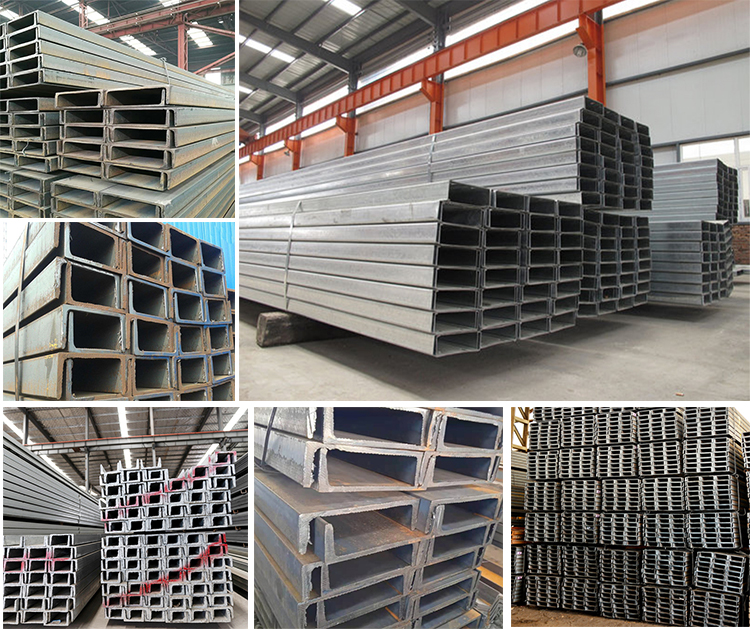63 X 40 4x2 Galvanized U Channel Steel Q345B Iron C Channel