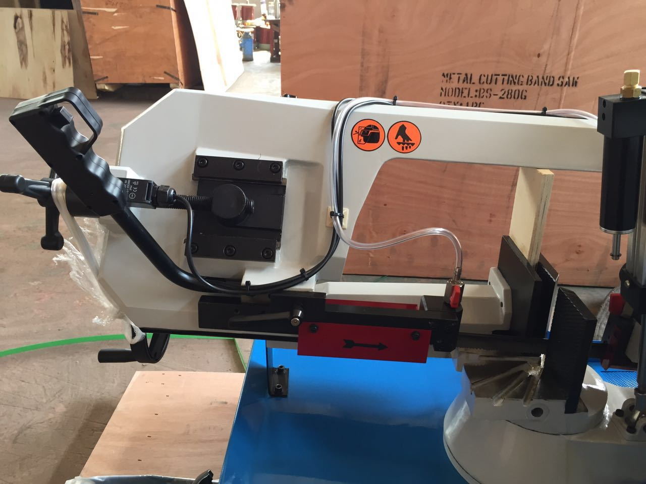 Metal cutting band saw 4.7'' European type band saw machine BS-280G