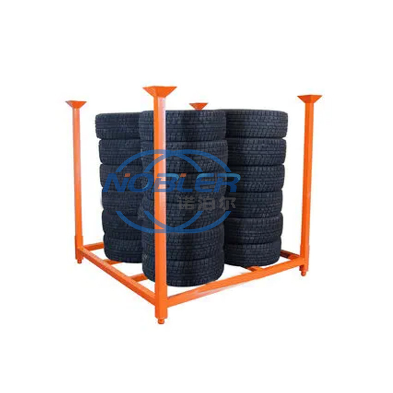 Warehouse Tyre Racking Tire Rack For Storage Collapsible