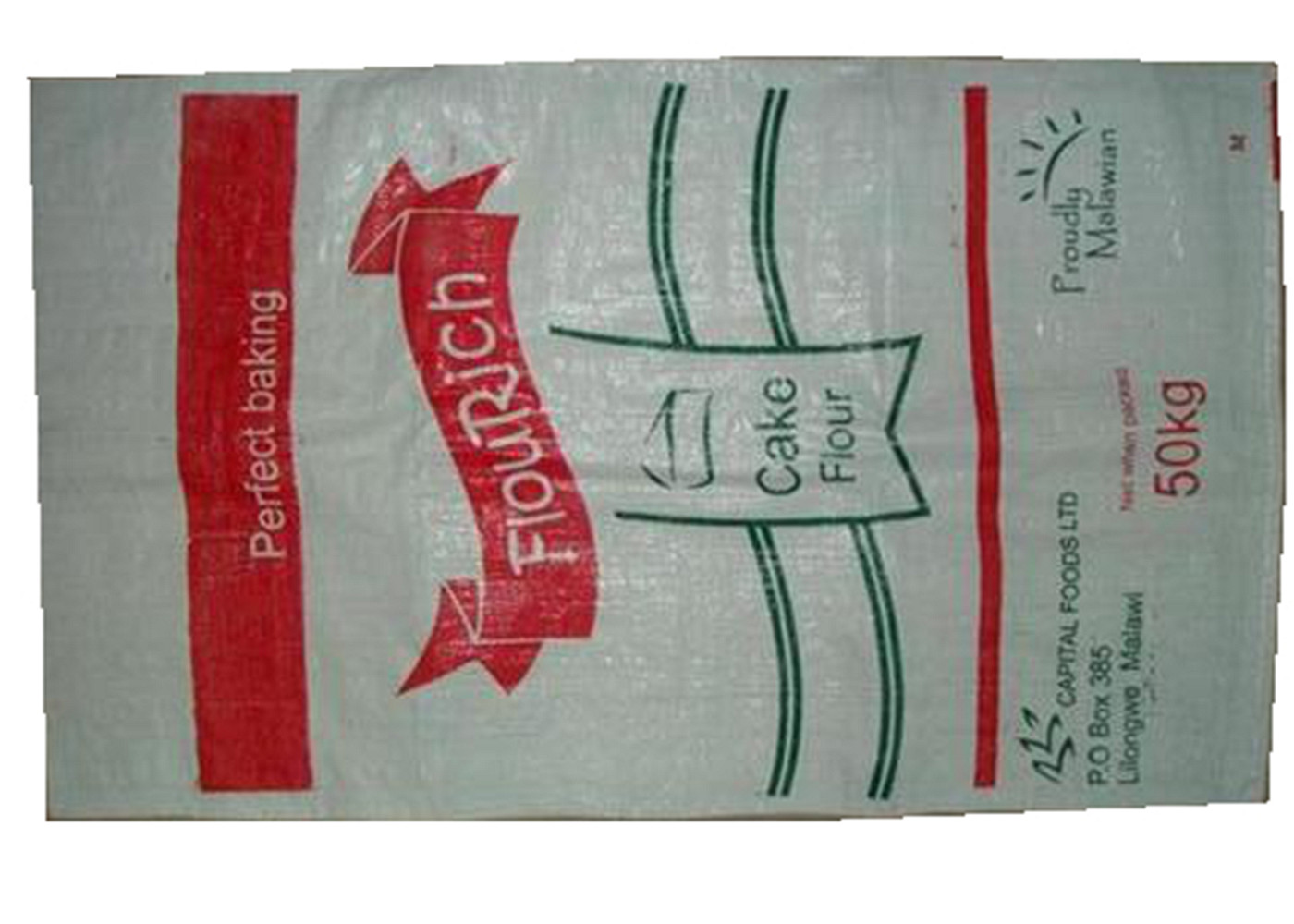 Multi Color Printed Flour Packaging Bags , Woven Polypropylene Flour Packing Bags