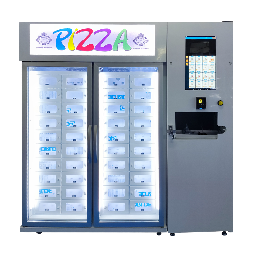 40-Locker Frozen Food Vending Machine with -22C Refrigeration