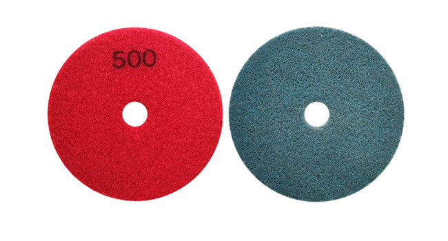 Deyi Sponge Artificial Stone Tile Diamond Polishing Pad For Grinder