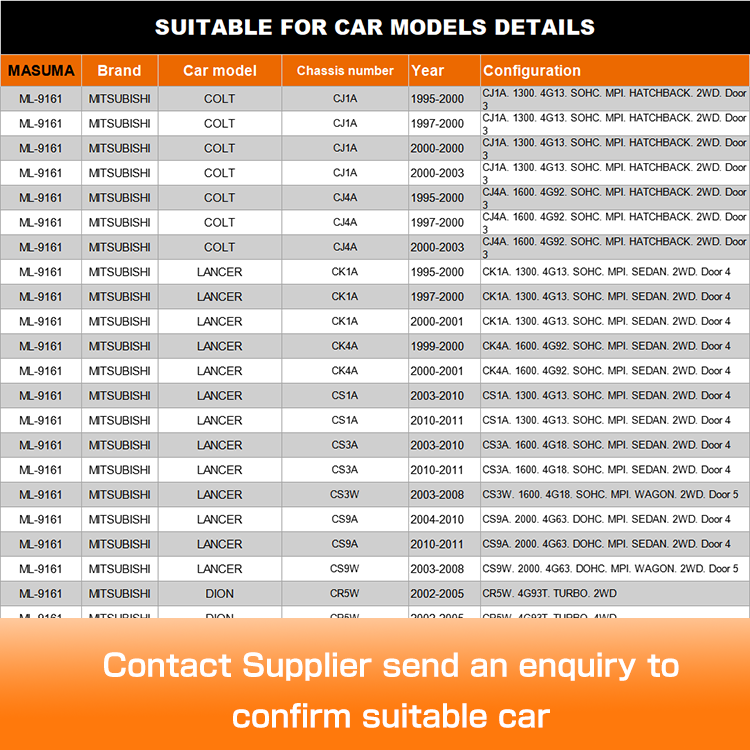 Customize Stabilizer Link MR954887 MR241349 4056A161 for Mitsubishi Airtrek CU2W