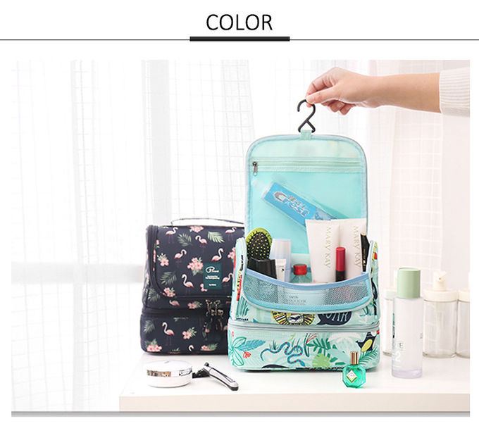 Wholesale Waterproof Hanging Portable Travel Toiletry Bag For Girls