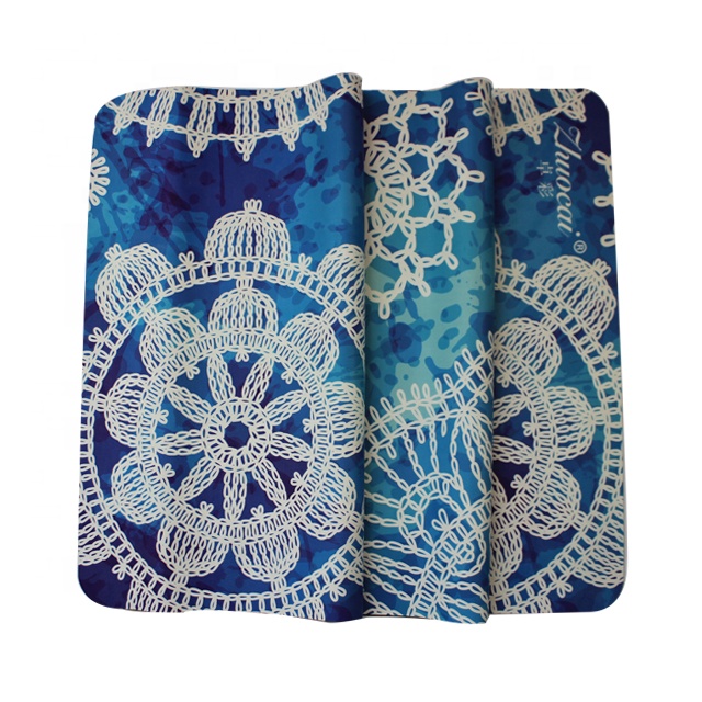 1830*680*1.5mm Suede Rubber Yoga Mat Anti Slip Natural Rubber Exercise Mat