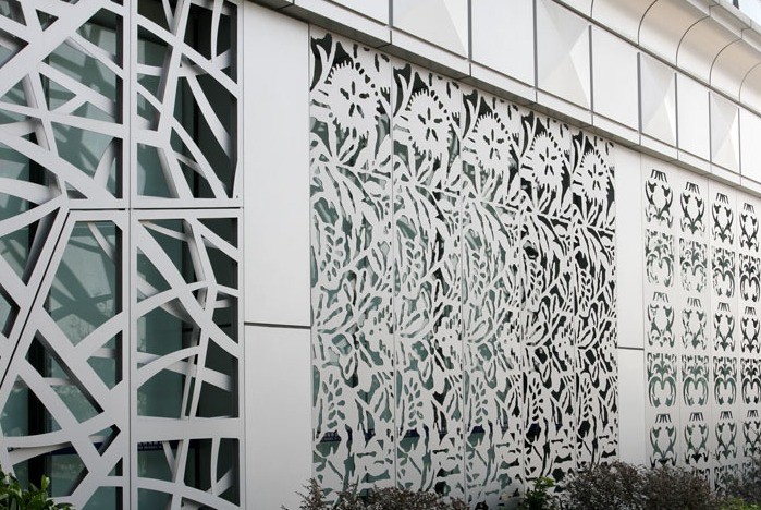 Metallic Color Aluminum Screen Panels For Sunshades/Louver/Window Screen