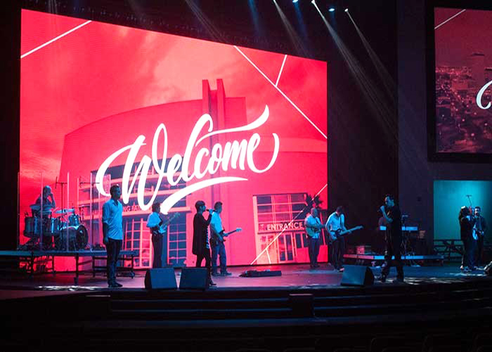 Indoor rental led display