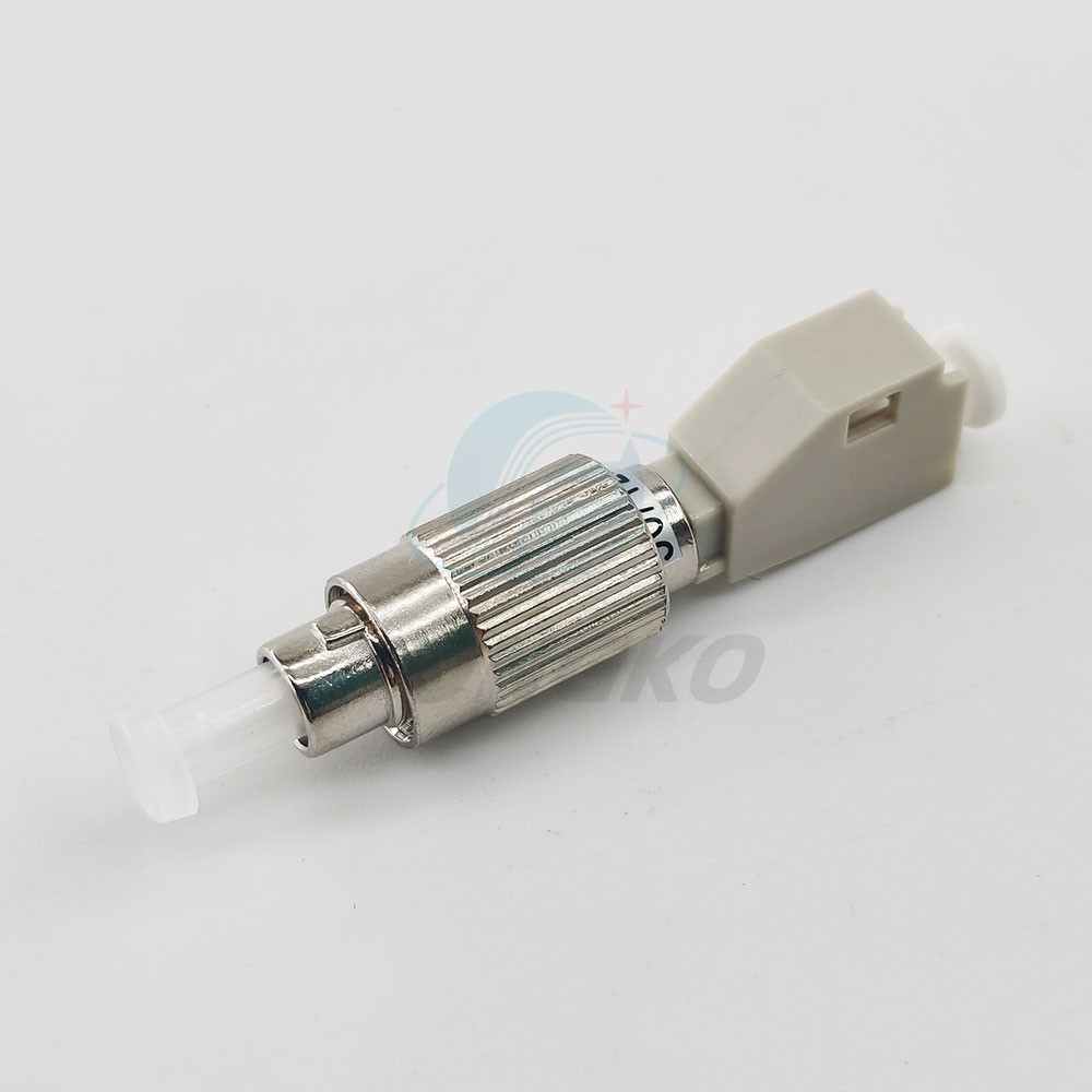 FC Male to LC Female 50/125 Fiber Optic Converter Hybrid Adapter