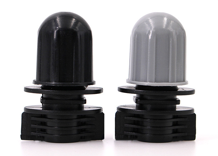 Corrosion Resistance Plastic Pour Spout Caps For Hair Styling Paste Doypack