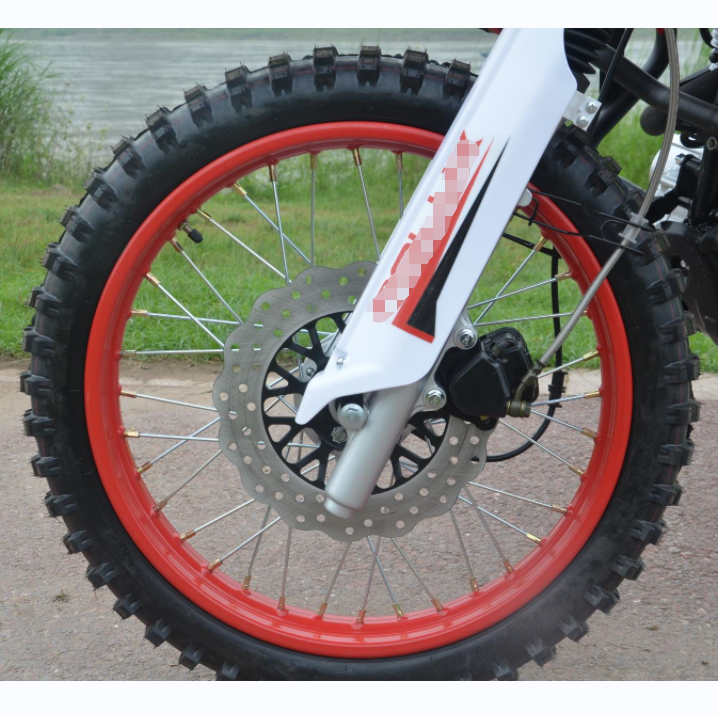 Red Super 200cc 250cc Enduro Off Road Motorcycles Gasoline Dirt Bikes