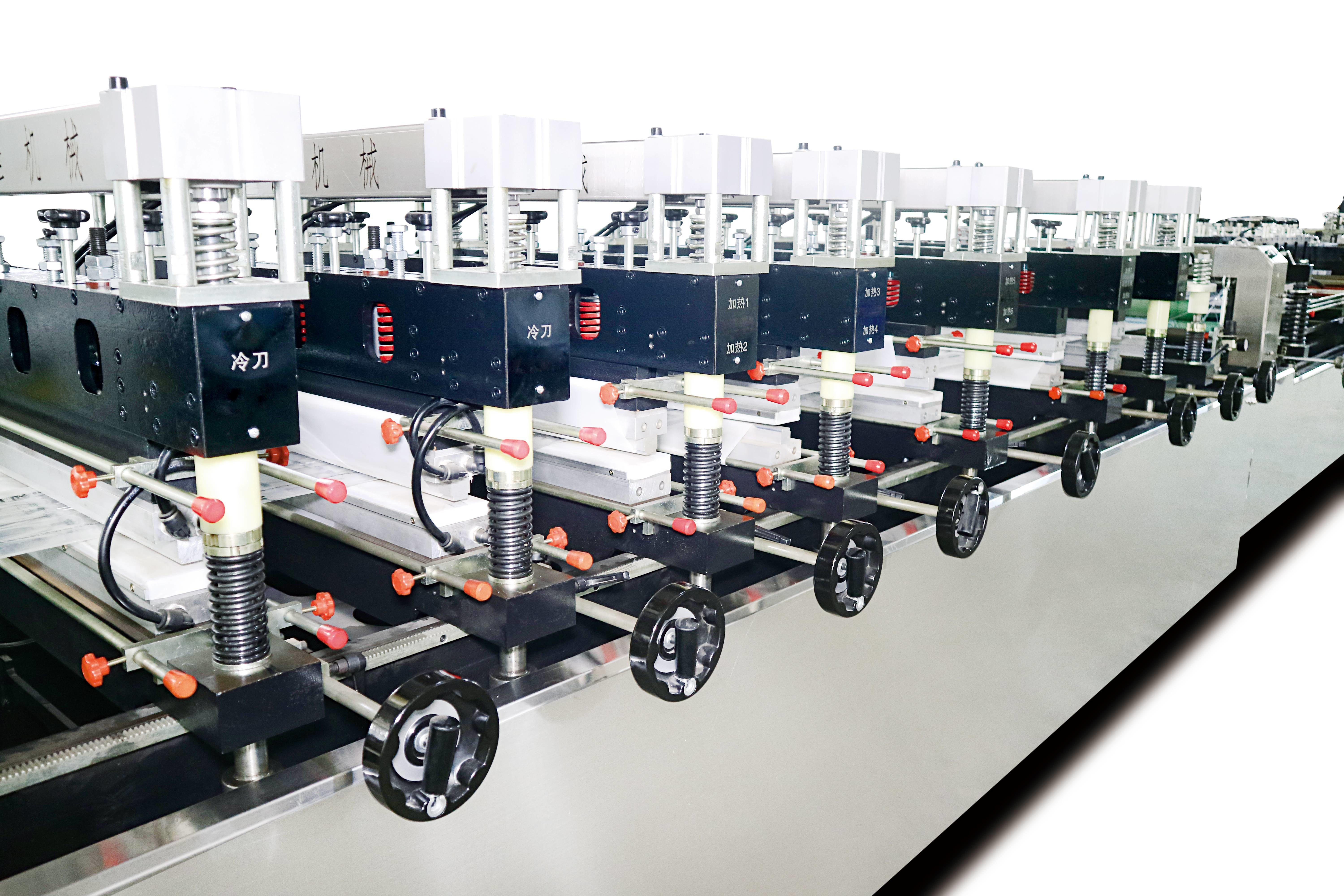 PLC Control Eight Side Sealing Bag Making Machine With Touch Screen Operation