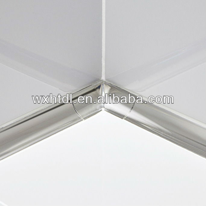 Brushed Stainless Steel Corner Trim Flat Finish 8mm 10mm