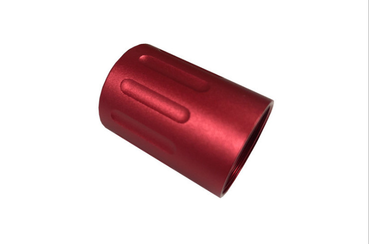 Micro Machining Anodized Aluminum Pipe CNC Turned Parts