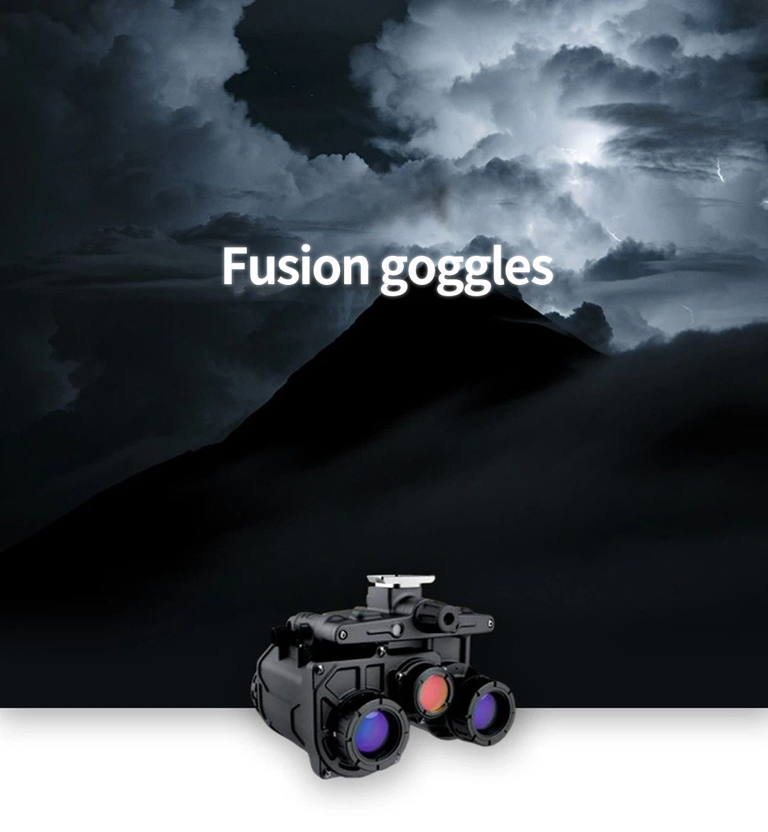 400m 12um Night Vision Goggle Fusion Quick Target Acquisition Goggles Nightvision Scope
