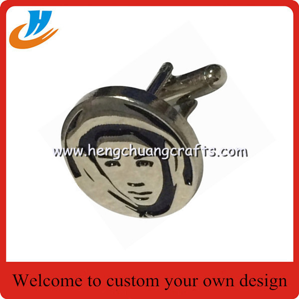 Custom Made Club Logo Metal Cufflinks from Cufflink Manufacturer