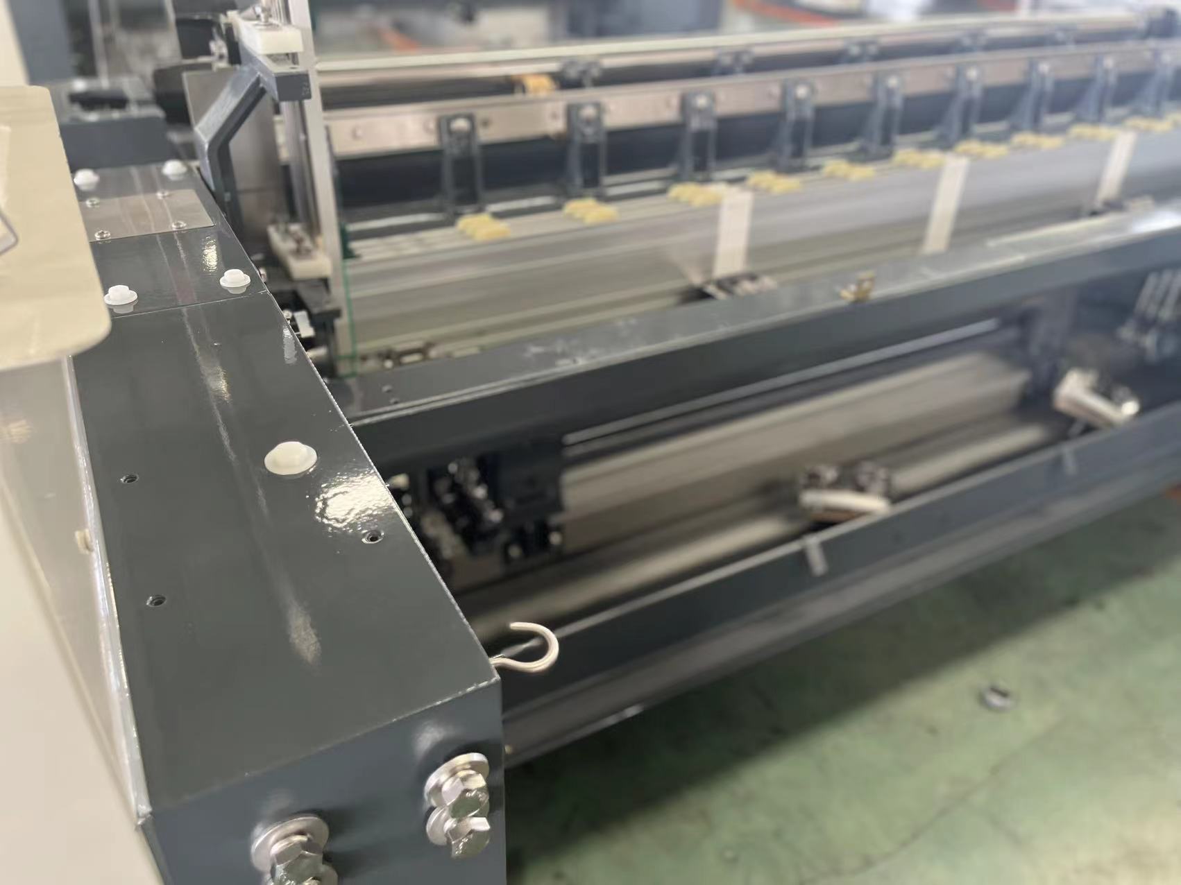 Single Nozzle Air Jet Loom Mechanism Fabric 1000 RPM Water Jet Machine Textile
