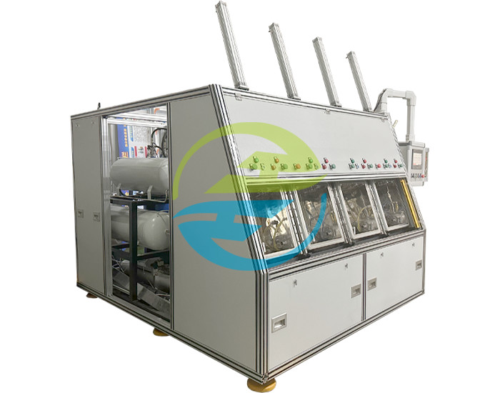 3.Mpa Four Chamber Hydrogen Nitrogen Leak Detection Equipment With Leak Testing Equipment
