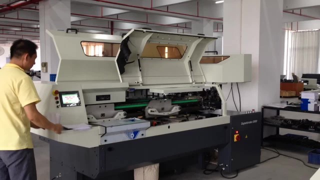 8000 Cycles/H 4 Stations Saddle Stitching Book Binding Machine