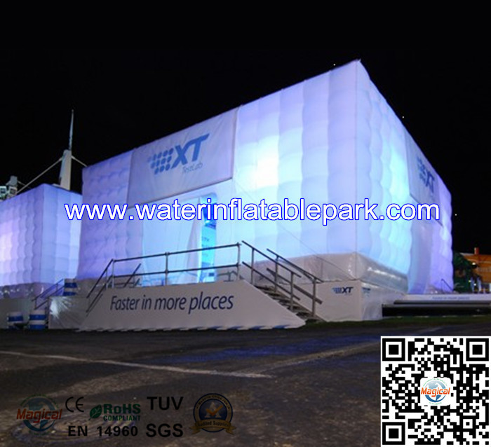 Durable Outdoor Large Inflatable Party Tent Rental Oxford Cloth