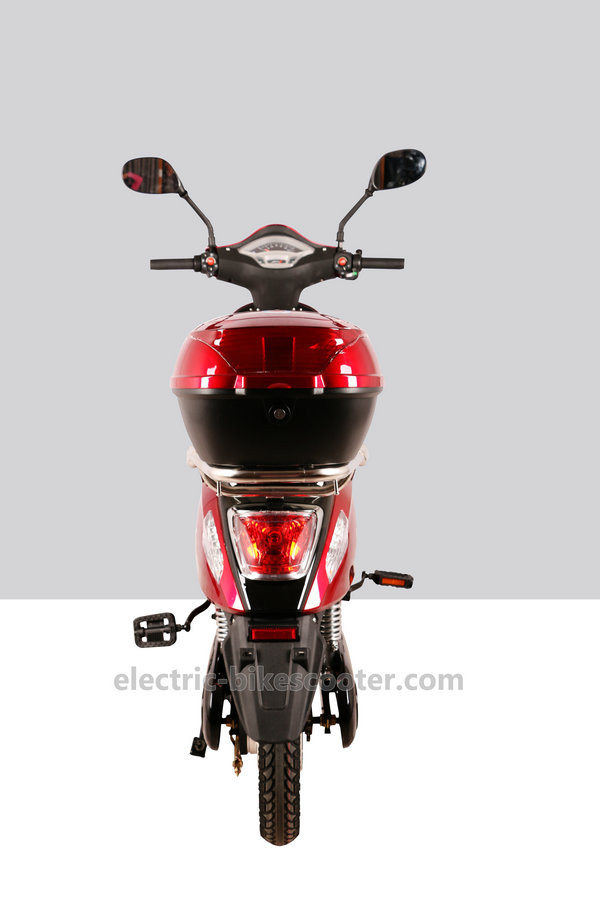 32km/h Pedal Assisted Electric Scooter , 16"X3.0 Electric Vespa Type Scooter