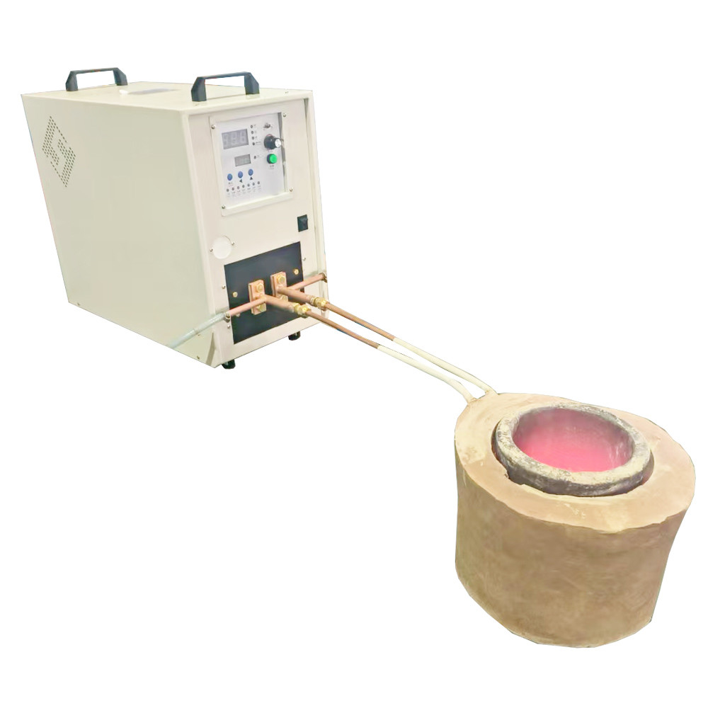 High Efficiently IGBT Induction Melting machine with 30KG Furnace MF-60KW
