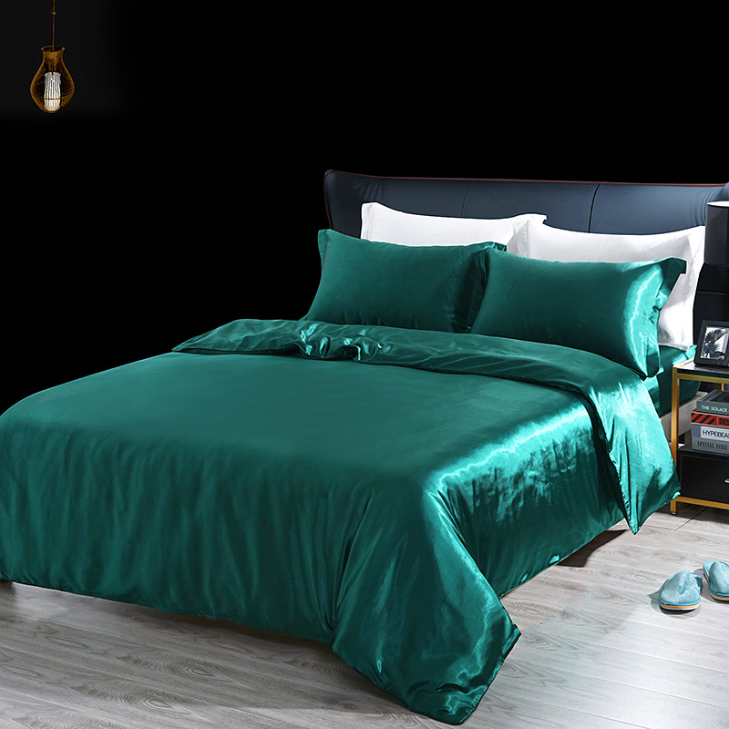 Home Textile Mulberry Silk Bed Sheets , Queen Size 20x30in Fitted Silk Bed Covers
