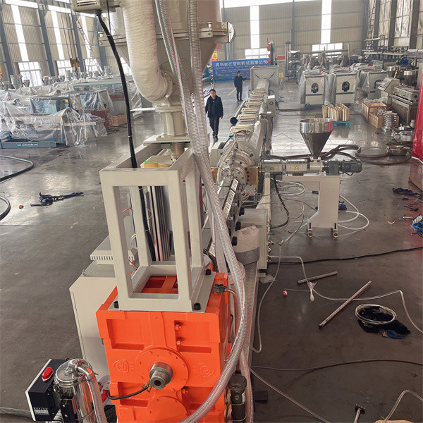 Highway Single Screw Extruder Machine , Plastic Wire Extruding Machine