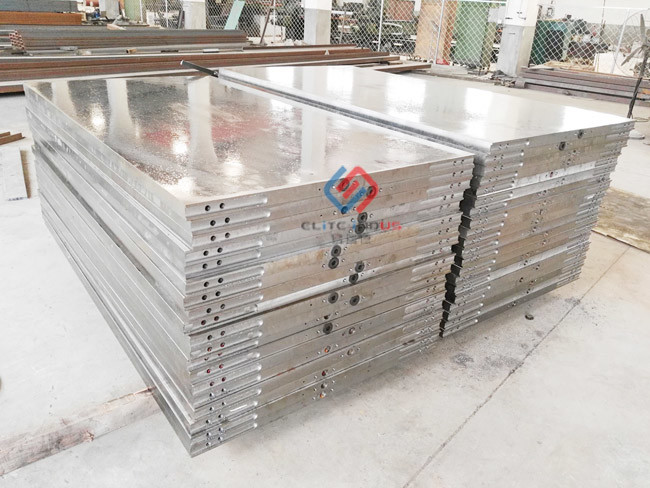 carbon aluminium stainless steel heating platens for Hydraulic thermal laminator