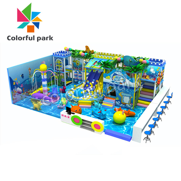 ISO9001 Indoor Soft Play Area . CAD Instruction Indoor Playground With Ball Pit