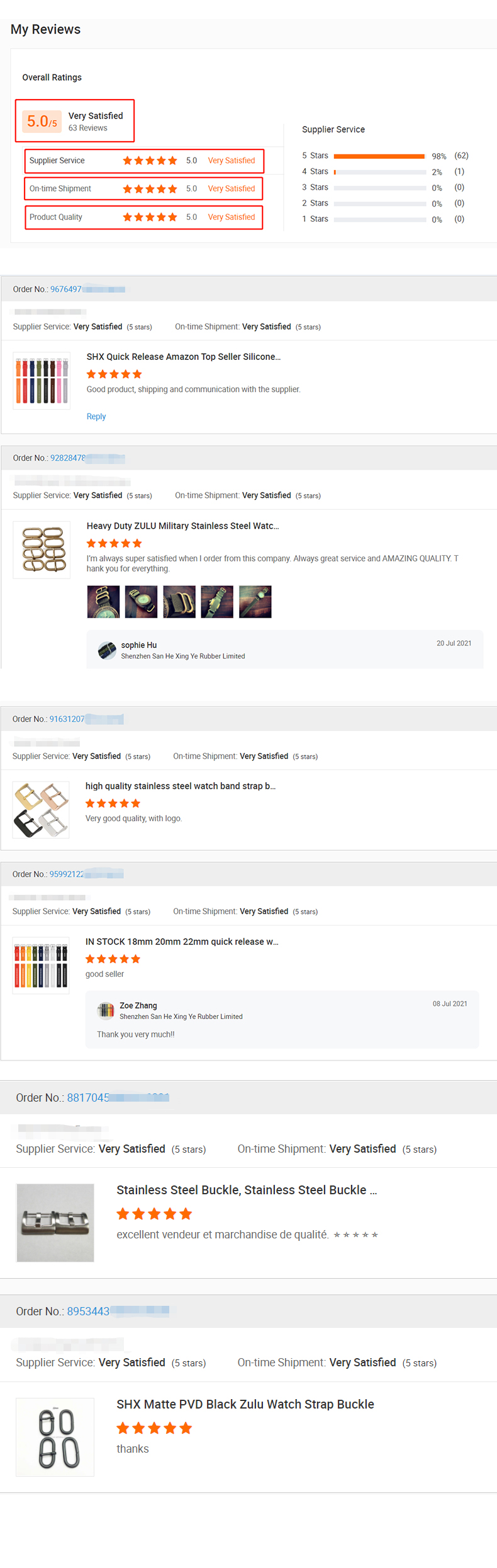 10mm 12mm Genuine Leather Watch Strap Fashion Customized 20mm 24mm