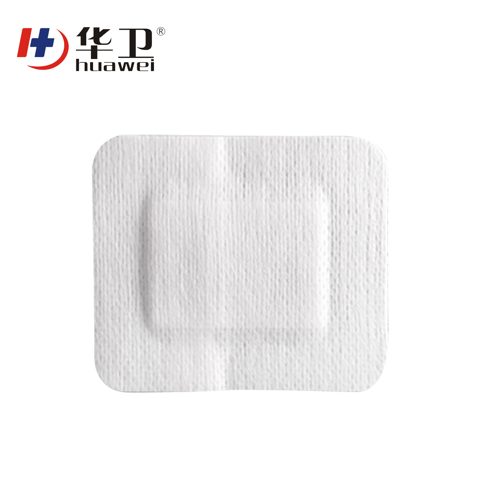 nonwoven medical sterile anti bacteria adhesive wound dressing pad 10*10cm
