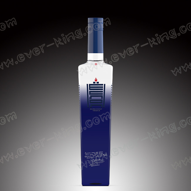 OEM 1500g Luxury Spirits Whiskey Glass Bottle
