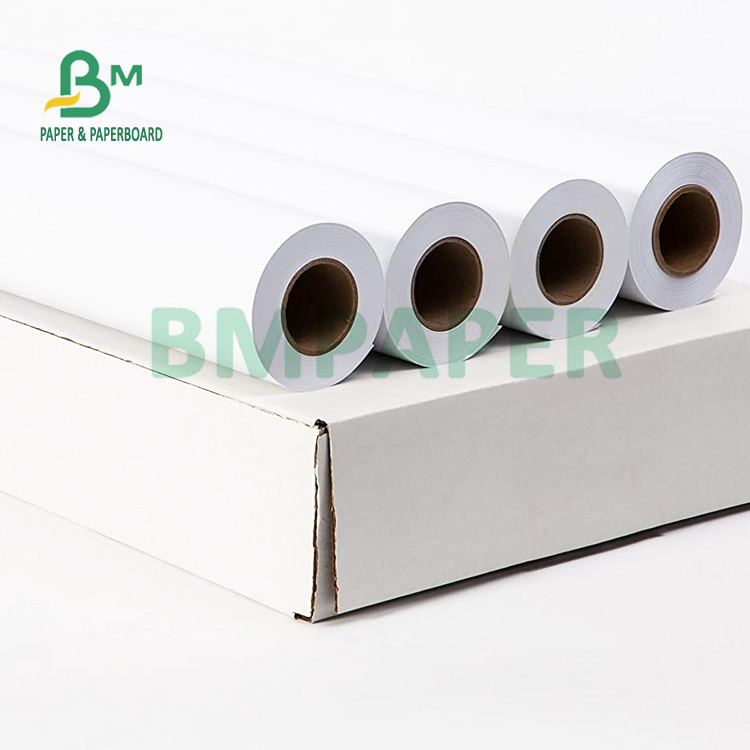 24'' x 150' 20# Inkjet Bond Plotter Paper Rolls For HP Canon Printer 2'' Core