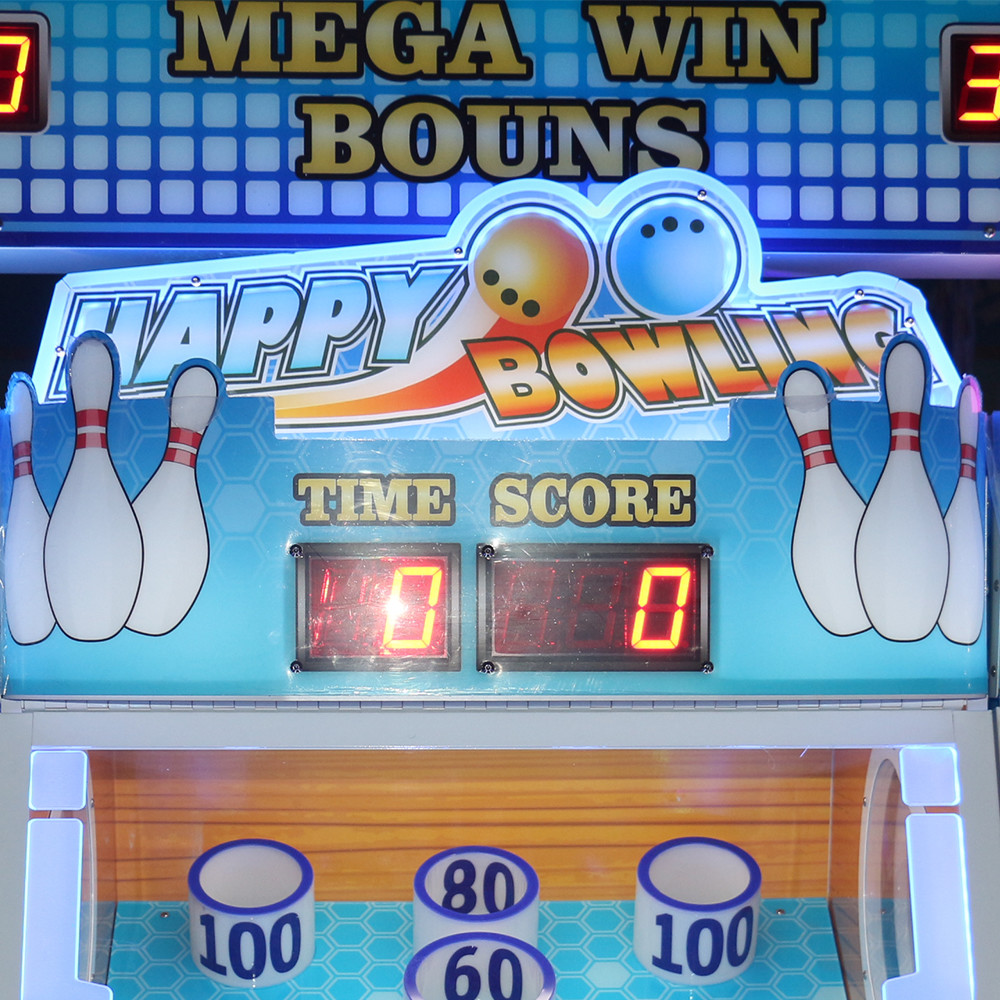 Bowling Shooter Game Machines Coin Operated Lottery or Score Optional