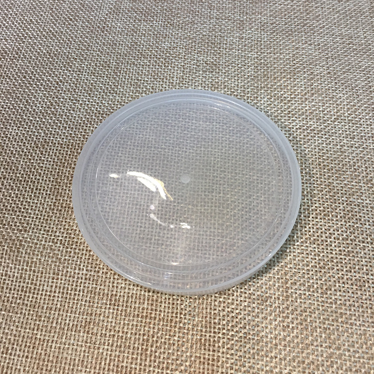 Plastic Tin Can Covers / PE Lid With Silk Screen Printing Logo
